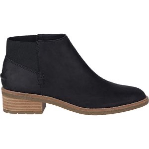 Sperry Maya Lani Leather Chelsea Boot, black size 9 - Picture 2 of 10